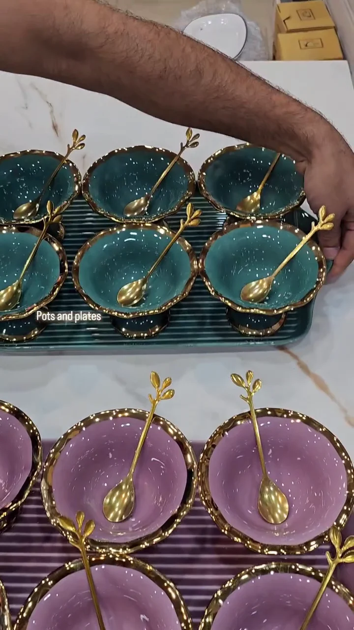 Premium Dessert & Dip Serving Platter | Elegant Tableware Collection