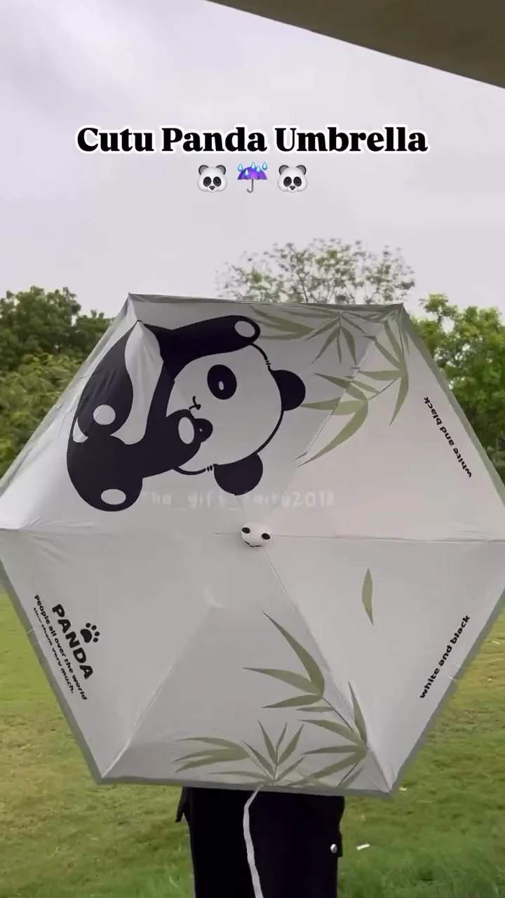 Cute Panda Umbrella